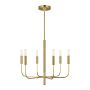 Żyrandol Brianna FE-BRIANNA6-BB 6x60 W/E14 od Feiss