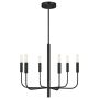 Żyrandol Brianna FE-BRIANNA6-BK 6x60W/E14 od Generation Lighting