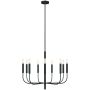 Żyrandol Brianna FE-BRIANNA9-BK 9x60W/E14 od Feiss
