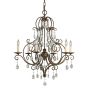 Żyrandol Chateau FE-CHATEAU6 6x60W/E14 od Feiss
