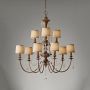Żyrandol Clarissa FE-CLARISSA9 9x60W/E14 od Feiss