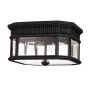 Lampa ogrodowa sufitowa FE/COTSLN/F BK COTSWOLD LANE od Feiss