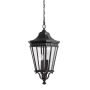 Lampa ogrodowa wisząca FE/COTSLN8/L BK COTSWOLD LANE od Feiss