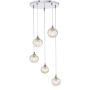 Lampa wisząca Federico FED0550-08 5x25w/g9 ip20 od Dar Lighting