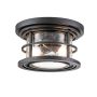 Plafon Lighthouse FE-LIGHTHOUSE-F-BLK 2x40W/E27 IP44 od Feiss