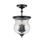 Lampa sufitowa Pickering Lane FE-PICKERING-LANE-SF-BLK 3x40 W/E14 od Feiss