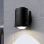 Kinkiet Franca FMG-FRANCA90-BLK 4000K-2700K 1x6W/GU10 366lm IP55 od Fumagalli