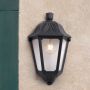 Kinkiet Iesse FMG-IESSE-BLK 1x23W/E27 IP55 od Fumagalli