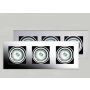 Downlight wpuszczany BOX H0017 3x50w/gu5_3_mr16 ip20 od Maxlight