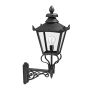 Kinkiet ogrodowy GB1 BLACK GRAMPIAN od Elstead Lighting