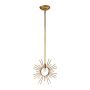 Lampa wisząca Sun King GN-SUN-KING-P-G 1x60 W/E27 od Gilded Nola