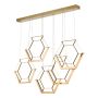 Lampa wisząca HEXAGON HEX0535 1x50W/LED 1451lm IP20 od Dar Lighting