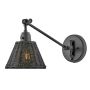 Kinkiet Arti HK-ARTI-1W-BK-BR 1x60W/E27 IP20 od Hinkley Lighting