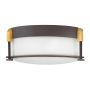 Plafon sufitowy Carroll HK-COLBIN-F-S-OZ 2x60W/E27 od Hinkley Lighting
