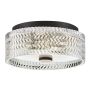 Plafon Elle HK-ELLE-F-S-BK 2x60W/E27 IP20 od Hinkley Lighting