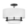 Lampa sufitowa Graham HK-GRAHAM-M-BK 3x40 W/E14 od Hinkley Lighting