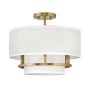 Lampa sufitowa Graham HK-GRAHAM-M-LCB 3x40 W/E14 od Hinkley Lighting