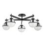 Lampa sufitowa Hollis HK-HOLLIS-5-C-BK 5x40 W/E14 ip44 od Hinkley Lighting