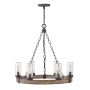 Lampa wisząca Sawyer HK-SAWYER6-SQ 6x40W/E14 IP44 od Hinkley Lighting