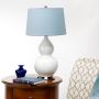 Lampa stołowa Isla ISLA-PN-TL-BLUE 1x60 W/E27 od Elstead Lighting