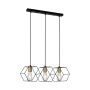 Lampa wisząca Aina PND-74889-3-BK 3x40W/E27 IP20 od Italux