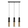 Lampa wisząca Isidora PND-14290-3A-BK-BRO 3x25W/GU10 IP20 od Italux