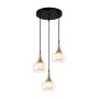 Lampa wisząca Konila PND-99709-3A-BRO-CL 3x10W/G9 IP20 od Italux