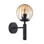 Kinkiet Ravena WL-2324-1 BK+AMB 1x10W/E27 IP20 od Italux