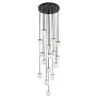 Lampa wisząca CANNON DISC JD8006-16.BLACK 16x40W/G9 IP20 od King Home