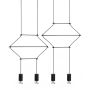 Lampa wisząca FLUSSO LINE JD0032-4P 3000K 4x3W/G9 960lmlm IP20 od King Home