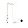 Kinkiet FLUSSO WALL JD0032-3W 3000K 1x3W/G9 240lm IP20 od King Home