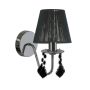 Kinkiet Mona LP-5005/1W czarny 1x40W/E14 IP20 od Light Prestige
