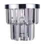 Kinkiet Vetro LP-2910/1W S CH 1x10W/E14 IP20 od Light Prestige