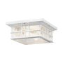 Plafon sufitowy BEACON SQUARE KL-BEACON-SQUARE-F-WHT 2x60W/E27 od Elstead Lighting