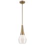 Lampa wisząca Deela KL-DEELA-P-CPZ 1x60W/E27 IP20 od Kichler