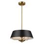 Lampa wisząca Luella KL-LUELLA-3P-BKB 3x40W/E14 IP20 od Kichler