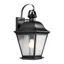 Kinkiet Mount Vernon KL-MOUNT-VERNON2-L-BK 1x60W/E27 ip44 od Kichler