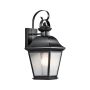 Kinkiet Mount Vernon KL-MOUNT-VERNON2-M-BK 1x60W/E27 ip44 od Kichler