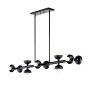 Lampa wisząca Palta KL-PALTA-LP10-BK 10x40W/E14 IP20 od Kichler
