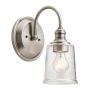 Kinkiet WAVERLY KL-WAVERLY1-CLP 1x60W/E27 od Elstead Lighting