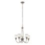 Żyrandol WAVERLY KL-WAVERLY5-CLP 3x60W/E27 od Elstead Lighting