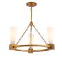 Żyrandol Kristy KRISTY3-DG-OPAL 3x40W/E27 IP20 od Elstead Lighting