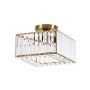 Lampa sufitowa Vetro LP-2910/1C GD square 1x15W/E27 IP20 od Light Prestige