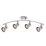 Spot Bolzano LP-8067/4W nikiel 4x50W/GU10 IP20 od Light Prestige