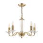 Żyrandol Carson 3552999-Q 5x40W/E14 IP20 od Laura Ashley