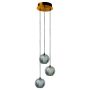 Lampa wisząca Diamond LP-2202/3P GD 3x5W/LED IP20 od Light Prestige