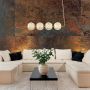 Lampa wisząca Diamond LP-2202/4L GD 3000K|4000K|6000K 4x5W/LED IP20 od Light Prestige