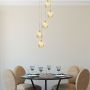 Lampa wisząca Diamond LP-2202/5P GD 3000K|4000K|6000K 5x5W/LED IP20 od Light Prestige