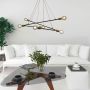 Lampa wisząca Estrella LP-075/6P BK 6x60W/E27 IP20 od Light Prestige