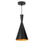 Lampa wisząca Garda LP-42011/1P CZARNY 1x60W/E27 IP20 od Light Prestige